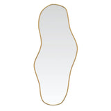 Vidaxl Wall Mirror 60x25 cm zlaté barvy