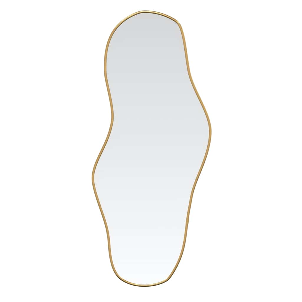 Vidaxl Wall Mirror 70x30 cm Gold colored