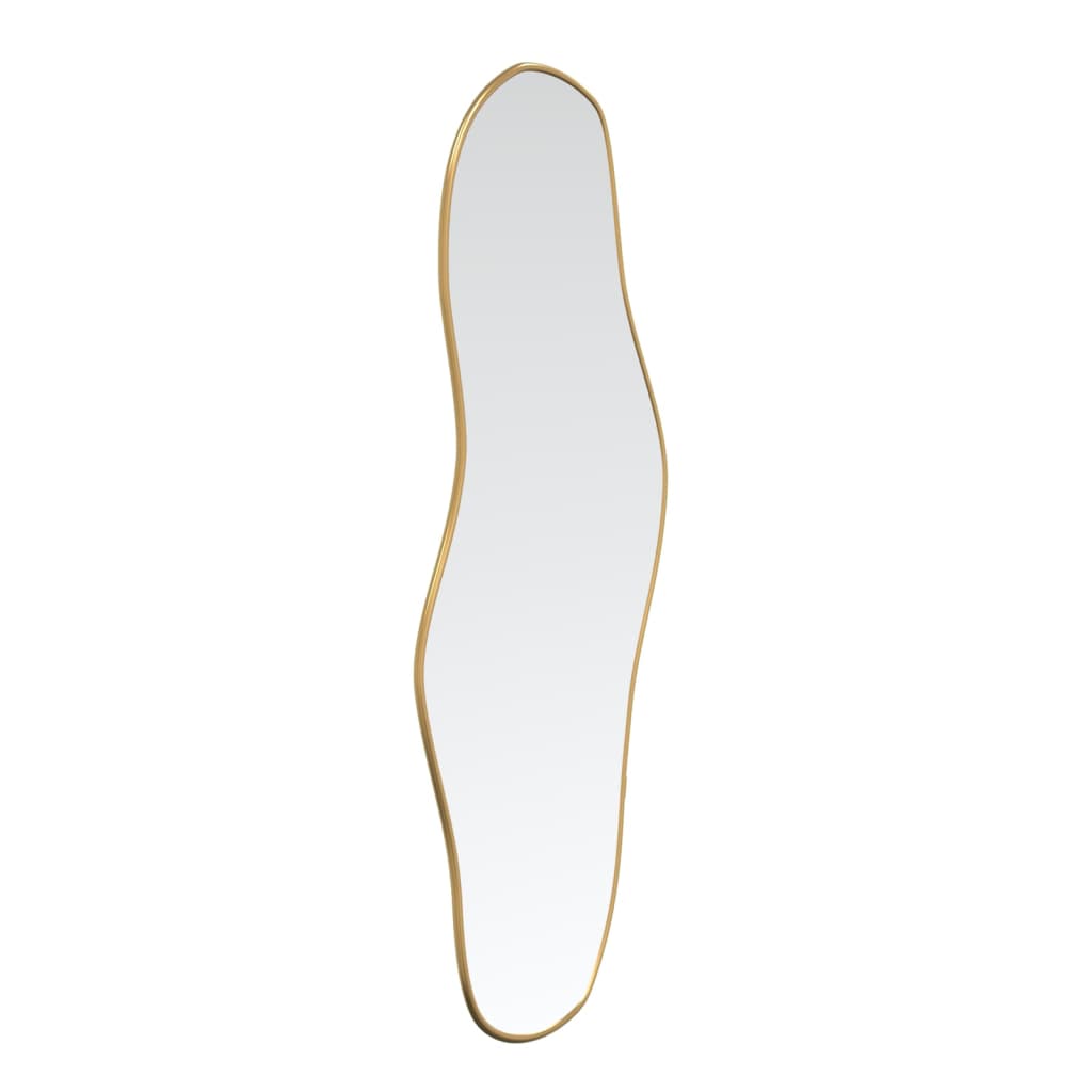 Vidaxl Wall Mirror 70x30 cm Gold colored