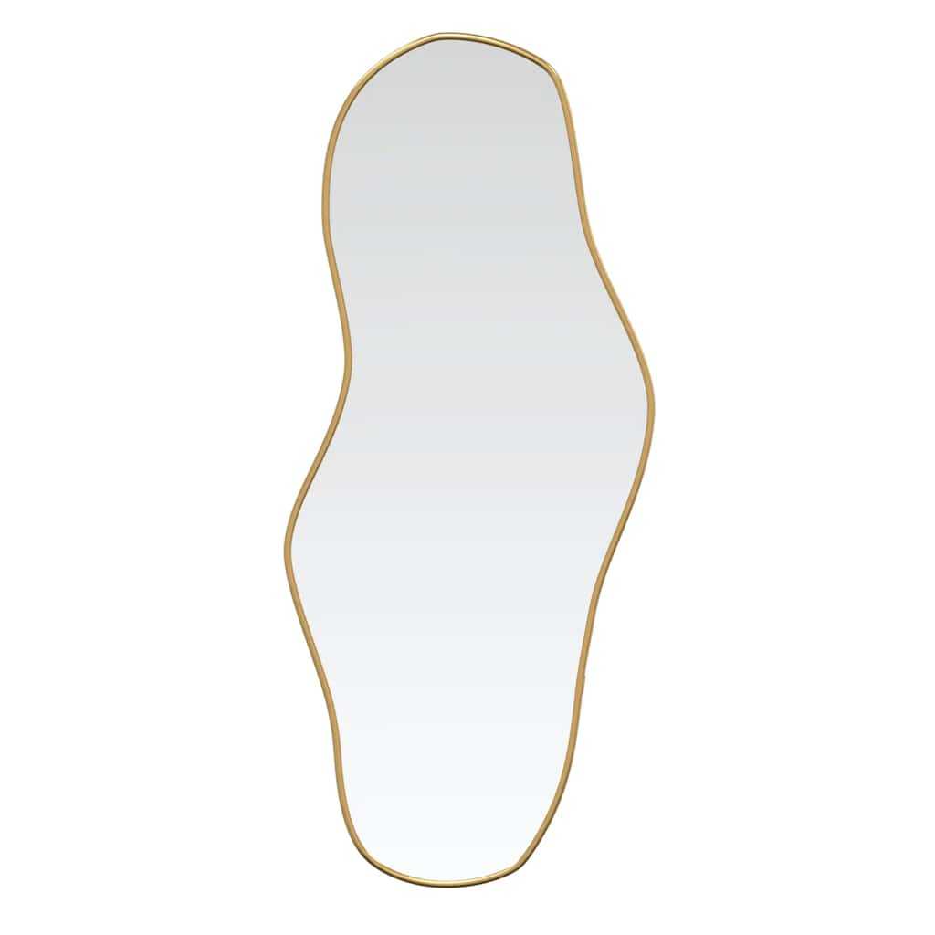 Vidaxl Wall Mirror 90x40 cm złota