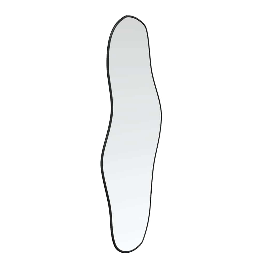 Vidaxl Wall Mirror 90x40 cm sort