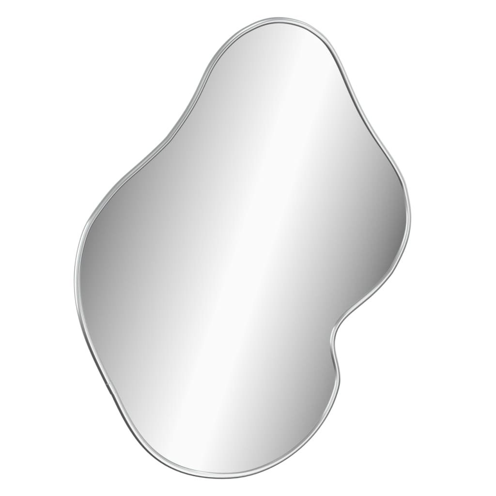 Vidaxl Wall Mirror 50x40 cm srebrny