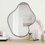 Vidaxl Wall Mirror 60x50 cm černá