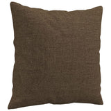 Vidaxl decorative cushions 2 st 40x40 cm fabric brown