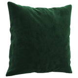 Vidaxl Dekorativne blazine 2 St 40x40 cm Velvet temno zelena