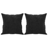 Vidaxl Dekoracyjne poduszki 2 St 40x40 cm Velvet Black