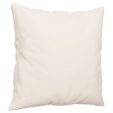 Vidaxl decorative cushions 2 pcs 40x40 cm microfiber fabric beige