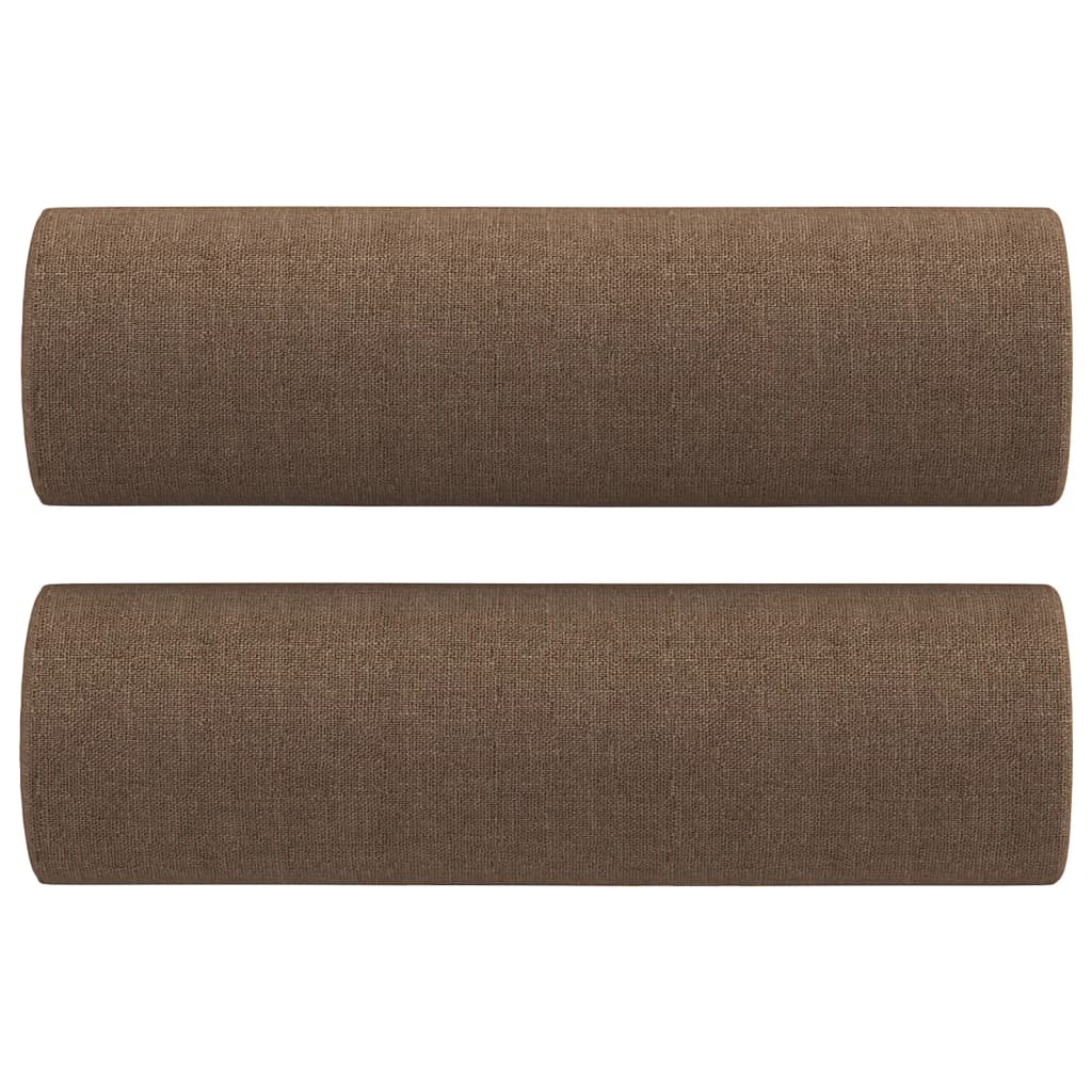 Vidaxl decorative cushions 2 st 15x50 cm fabric brown