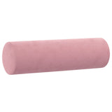 Vidaxl dekorativ Këssen 2 st 15x50 cm velvet rosa