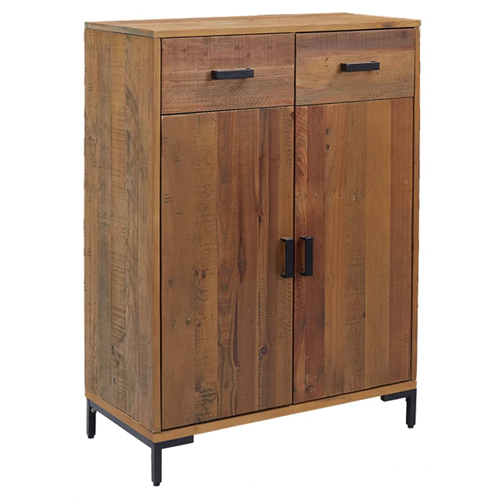 Vidaxl Schong Cabinet 75x40x110 cm feste Péiere