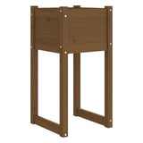 Vidaxl Planning Box 40x40x81 cm Solid Pine Honey Brown