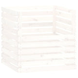 Vidaxl Compost bin 80x80x78 cm Solid pine white