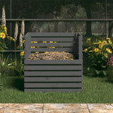 VIDAXL COMPOST BIN 80X80X78 CM CIĄG SINE SINE