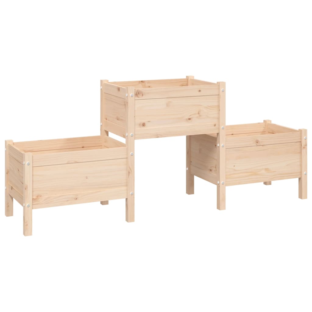 VidaXL Planning box 178.5x44x75 cm Solid pine