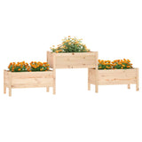 VidaXL Planning box 245.5x44x75 cm Solid pine