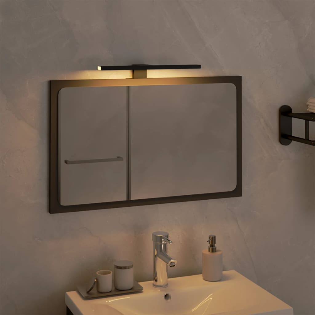 Vidaxl mirror lamp LED 5.5 W 30 cm 3000 K warm white