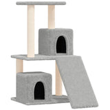 Vidaxl Cat Furniture with Sisal Stocking Posts 82 cm světle šedá