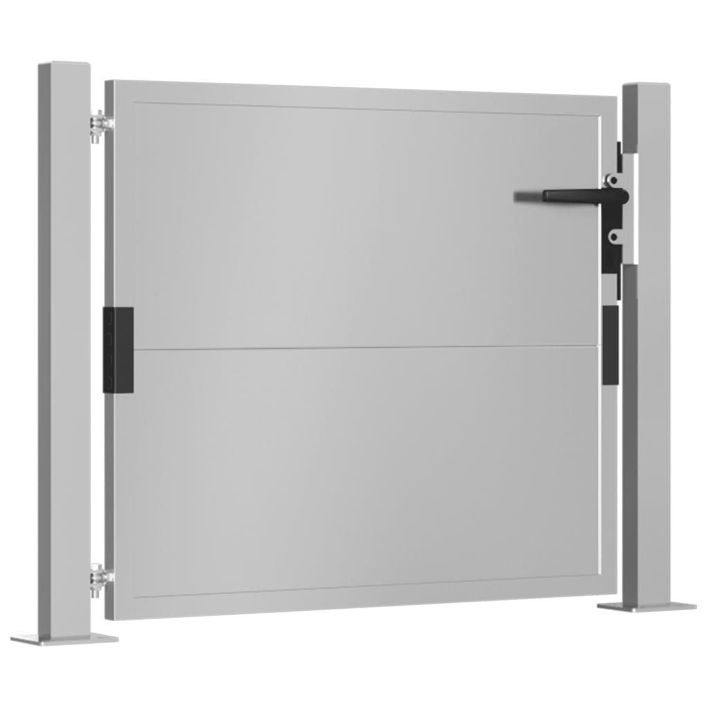 Vidaxl poort 105x105 cm cortenstaal