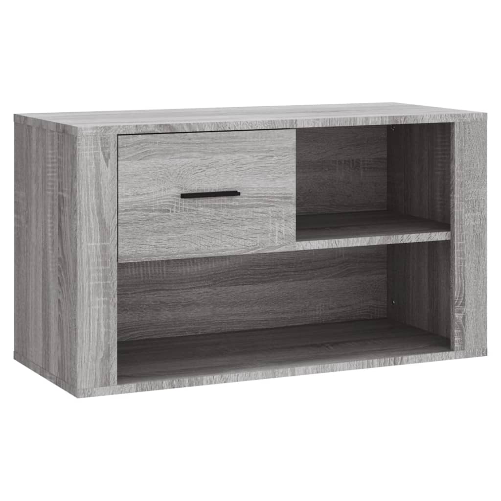 Vidaxl Shoe Cabinet 80x35x45 cm Property Wood Grey Sonoma