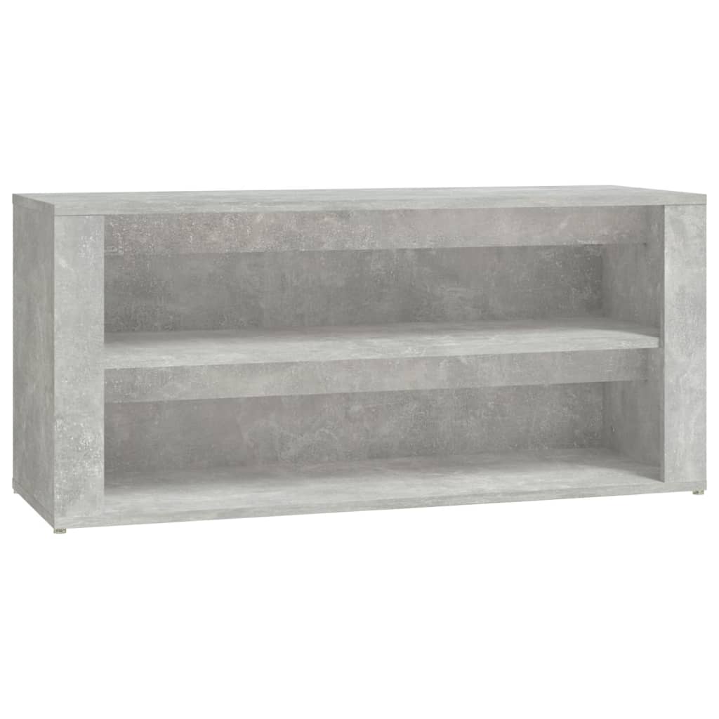 VidaXL shoe rack 100x35x45 cm edited wood concrete price