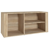 Vidaxl Cabinet da scarpe 100x35x45 cm Properpata in legno Oak colorato