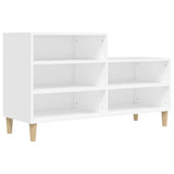 VidaXL Shoe cabinet 102x36x60 cm Properted Wood White