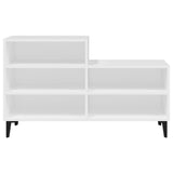 Vidaxl Cabinet da scarpe 102x36x60 cm Bianco in legno