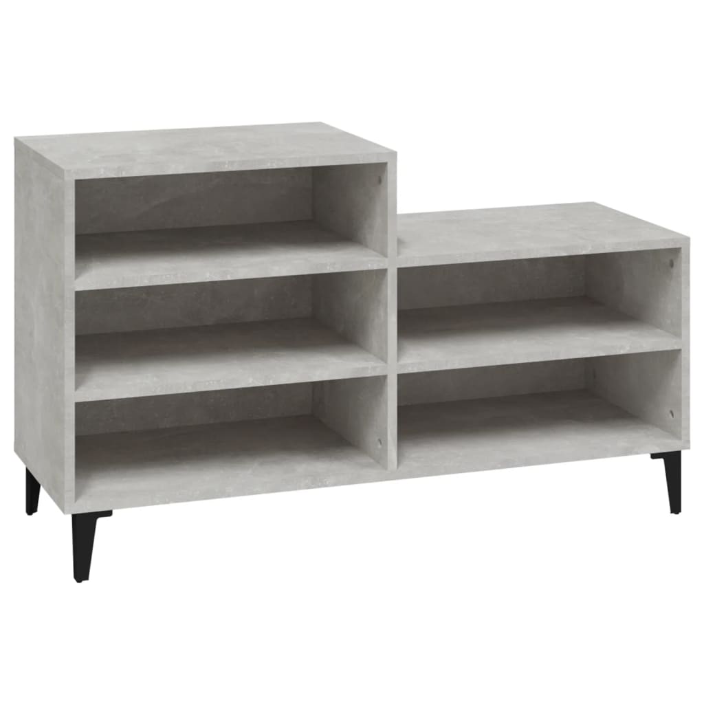 VidaXL shoe cabinet 102x36x60 cm Processed wood concrete price