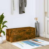 Vidaxl Cabinet da scarpe Wall -Mounted 100x35x38 cm quercia in legno trasformato