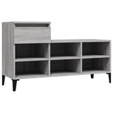 Vidaxl Schong Cabinet 102x36x60 cm Propertéiert Holz Sonoma Grey