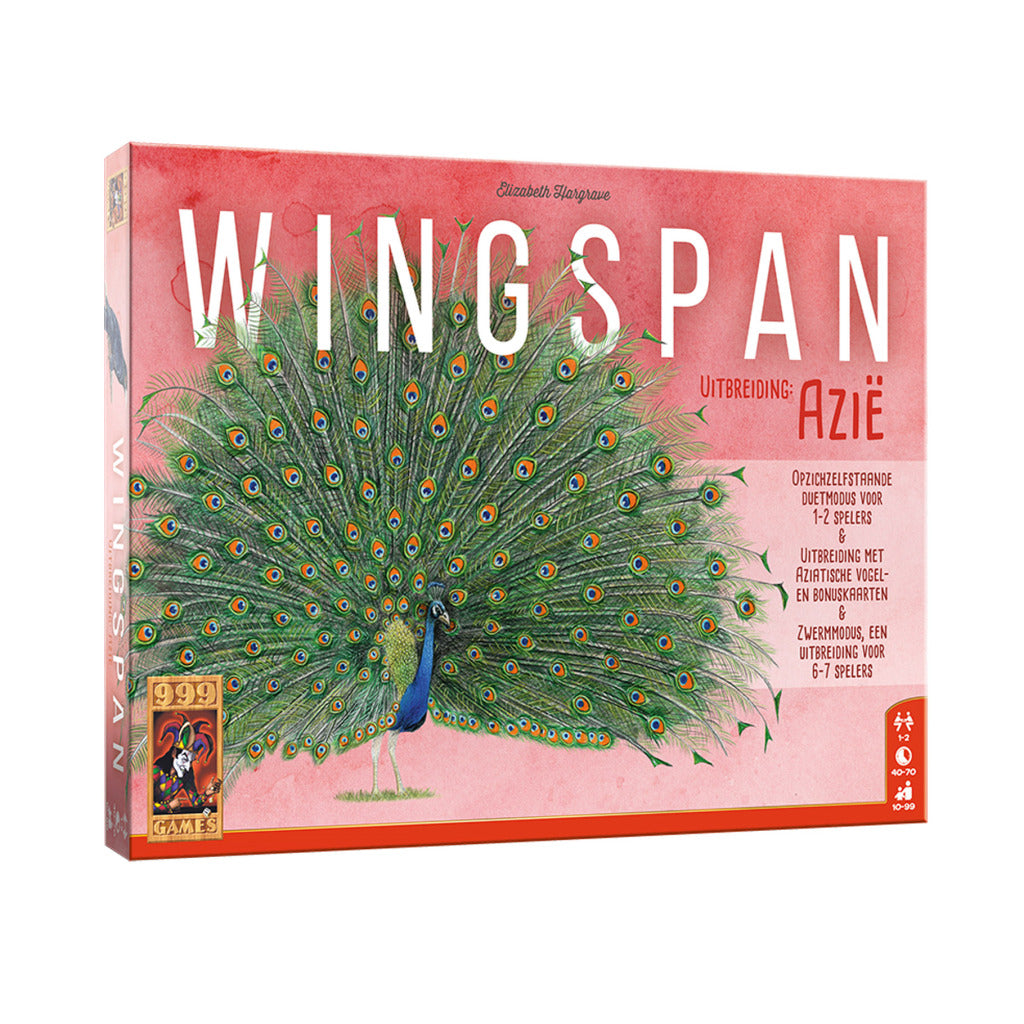 999Games Wingspan uitbreiding: Azie Bordspel