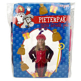 Sinterklaas Kleed Set Pete Set Purple-rosa 3-5 Joer