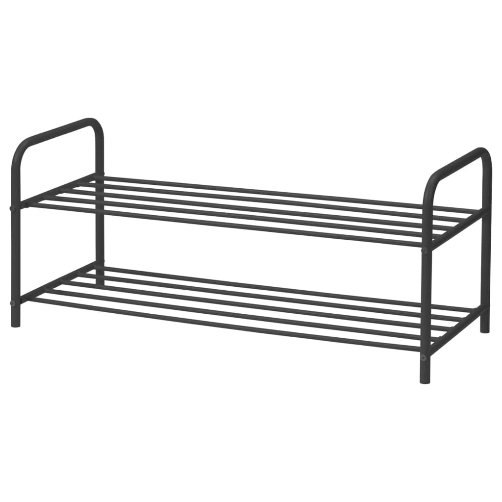 Opbevaringsløsninger Opbevaringsløsninger Sko rack med 2 lag 91x35x38,5 cm