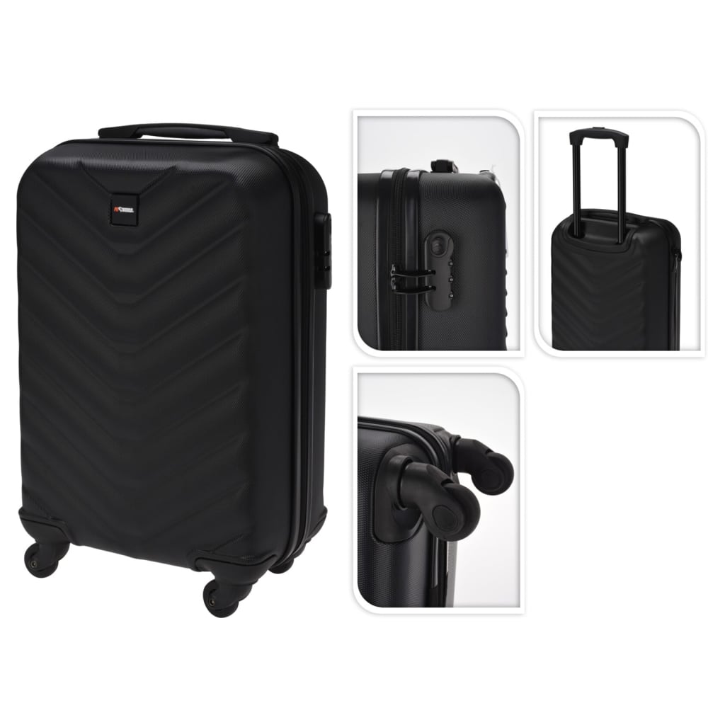 Proworld Proworld suitcase diamond pattern 28 L Black