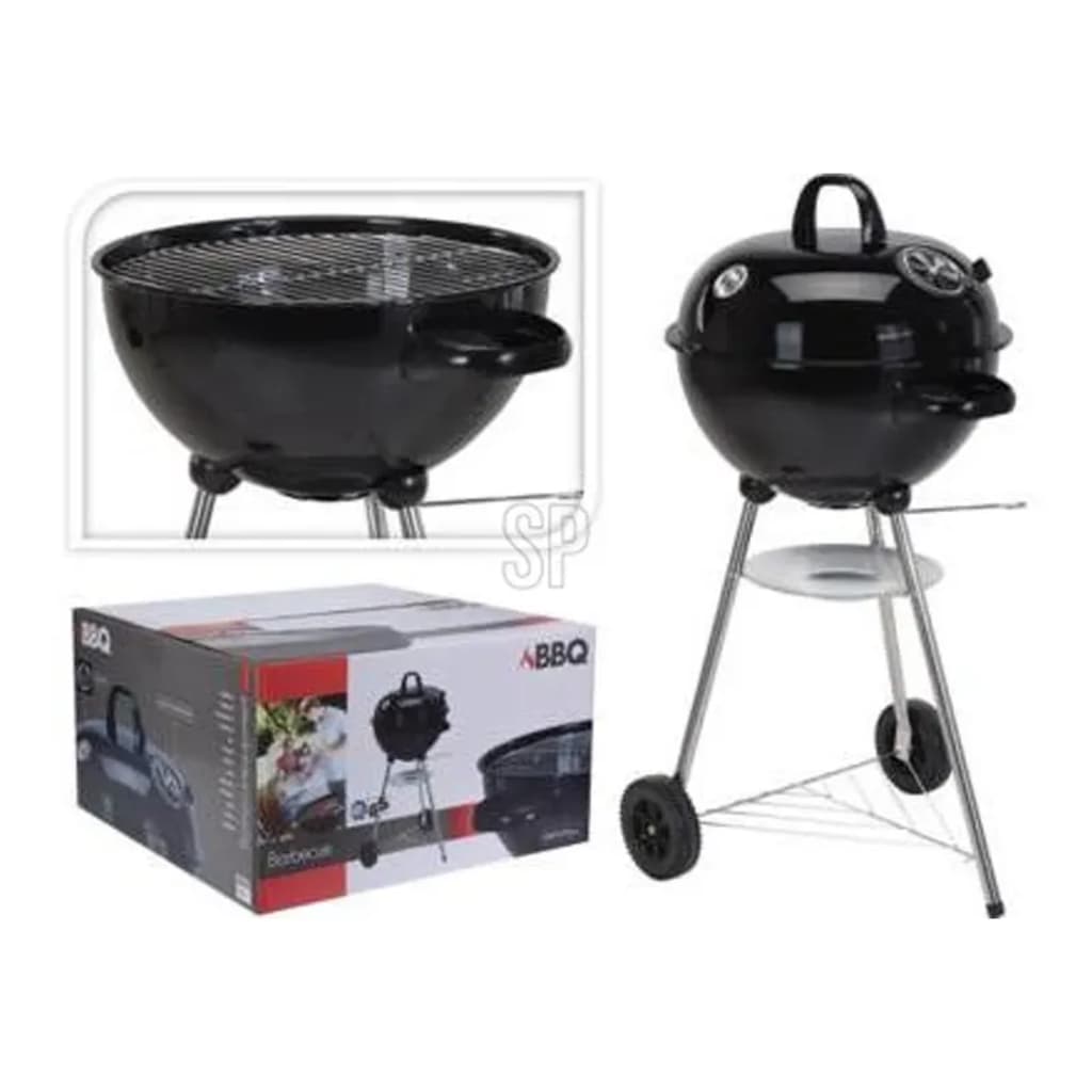 ProGarden ProGarden Barbecue bolvormig zwart