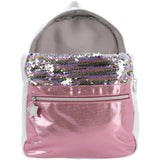 Basic Backpack Success Pink Silver