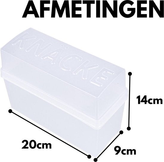 Základní crackerbox 1,65 l Transparentní světlo