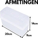 Grunnleggende CrackerBox 1.65L gjennomsiktig lys