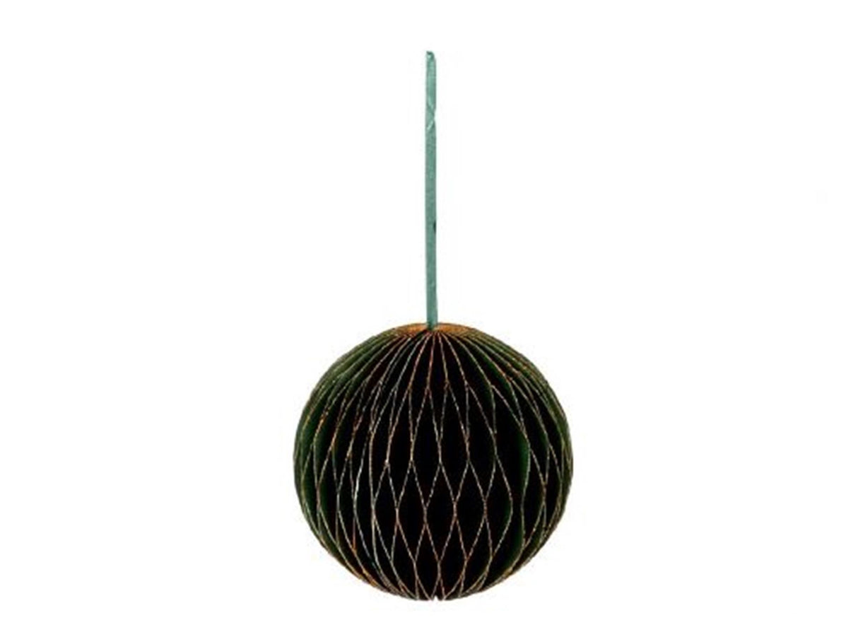 HBx natural living julkulspapper 15cm grönt