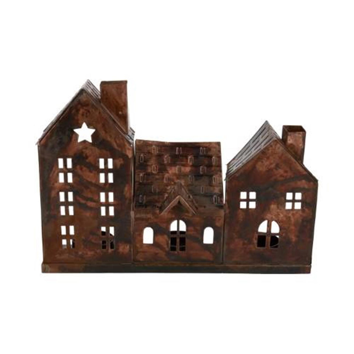 Porta-velas natural Hbx abriga bonez