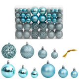 Vidaxl Christmas Balls 100 ST 3 4 6 CM Turquesa