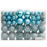 Vidaxl Christmas Balls 100 ST 3 4 6 CM Turquesa