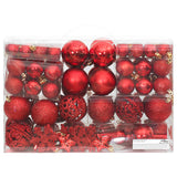 Vidaxl Ball Ball Set da 111 parti Rosso in polistirene