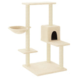 Vidaxl Cat Furniture avec Sisal Scratch Posts 95 cm Crème -Colored