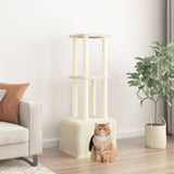 Vidaxl Cat Furniture avec Sisal Scratch Posts 133,5 cm Crème -Colored