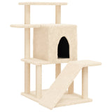 Vidaxl Cat Furniture con graffi di sisal 97 cm crema