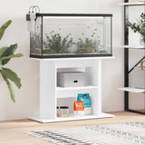 VidaXL Aquariumstandaard 80x35x60 cm bewerkt hout wit