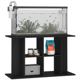 Vidaxl Aquarium Standard 100x40x60 cm verarbeitetes Holzschwarz