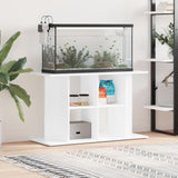 Vidaxl Aquarium Standard 100x40x60 cm White lucido in legno trasformato