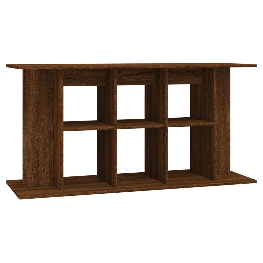 VidaXL Aquarium Standard 120x40x60 cm processed wood brown oak color